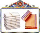 Send Special Retirement Gifts to India and andhrapradesh Special Dhoti sets